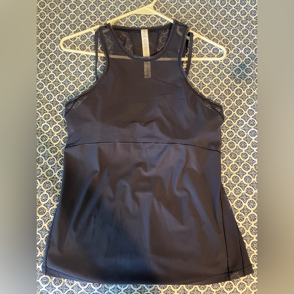 Lululemon Mesh Tank (Midnight Blue)